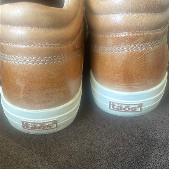 Taos Footwear Caramel Leather Sneaker - Picture 2 of 4